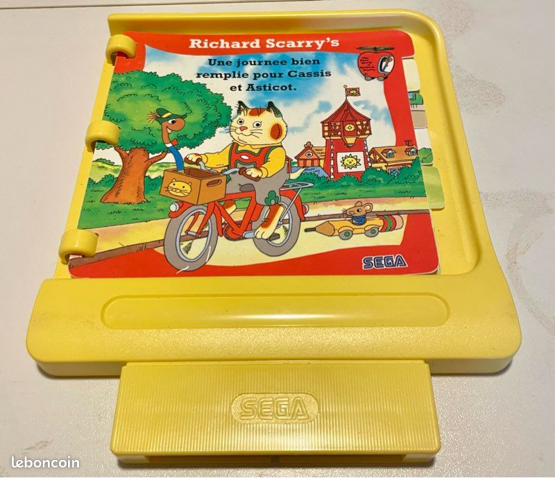 Jeu Sega Pico - Richard Scarry's Logistoire - Bon état Pour Console éducative