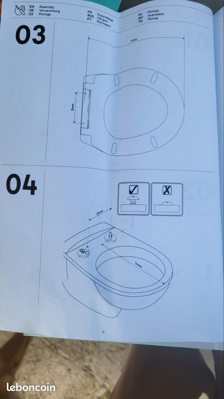 Rabattant wc (image 4)