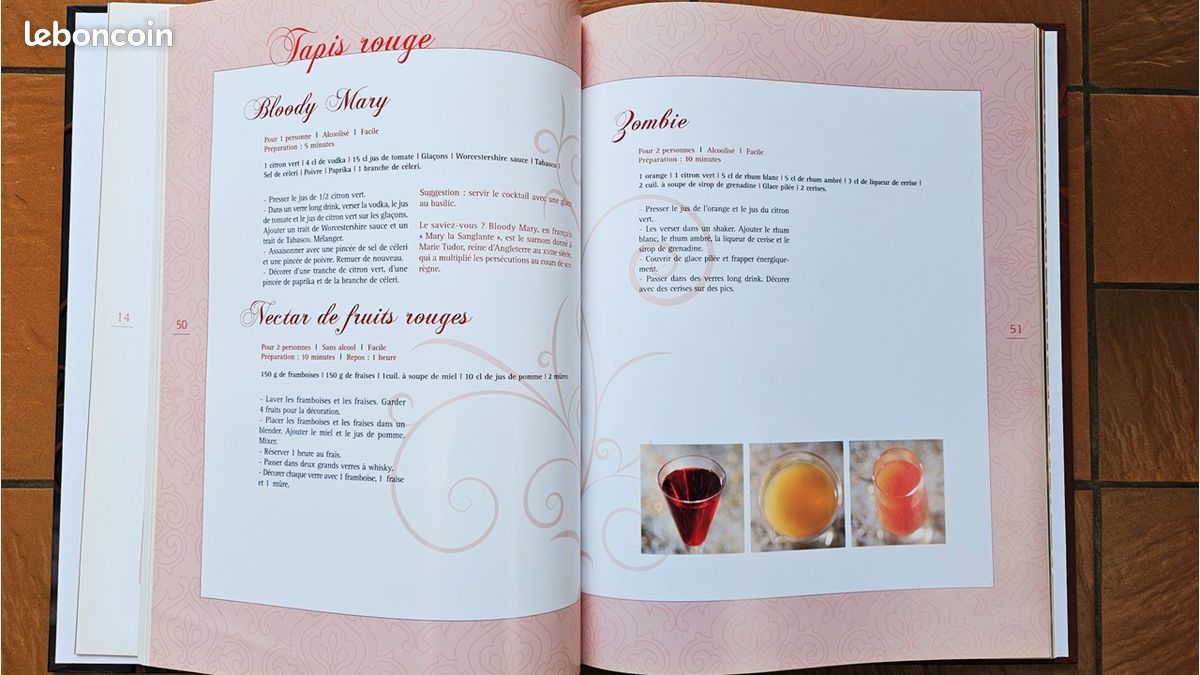 Livre : en fêtes... COCKTAILS -jo (image 7)
