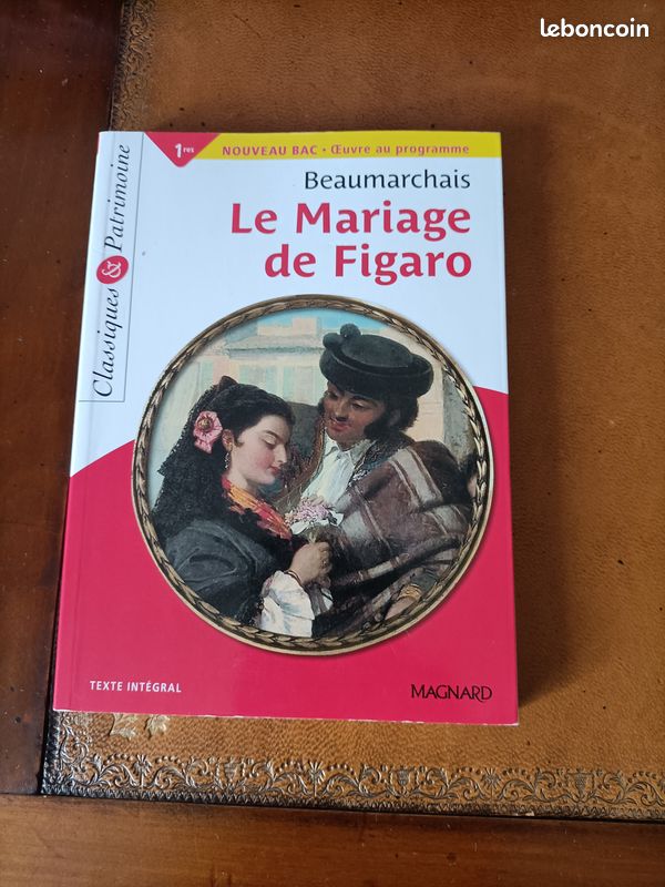 Livre classique le mariage de Figaro Beaumarchais (image 1)