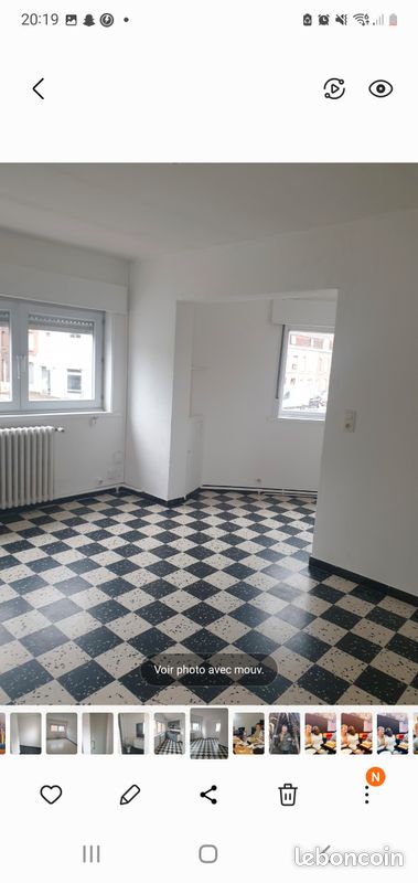 Appartement 2 pièces 34 m² · à Tourcoing · 34 m² · 590 €/mois