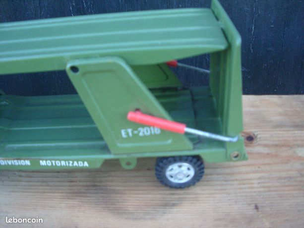 Bronco Gozan Spain Tonka Camion Porte Voiture tôle vintage tin toy truck | eBay