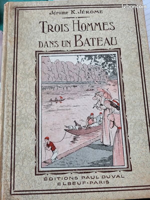 Trois hommes dans un bateau (image 1)