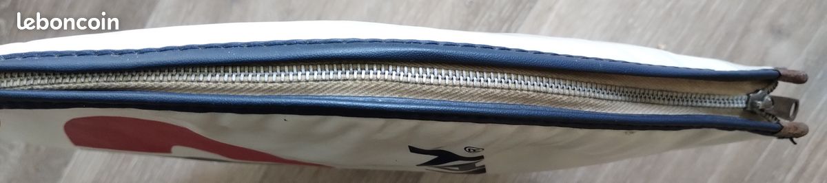 Housse Raquette De Tennis Vintage DONNAY – Années 70, Motif écossais