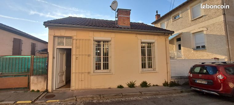 Maison individuelle T2 avec cour, Toulouse centre, proche métro gare et médiatheque