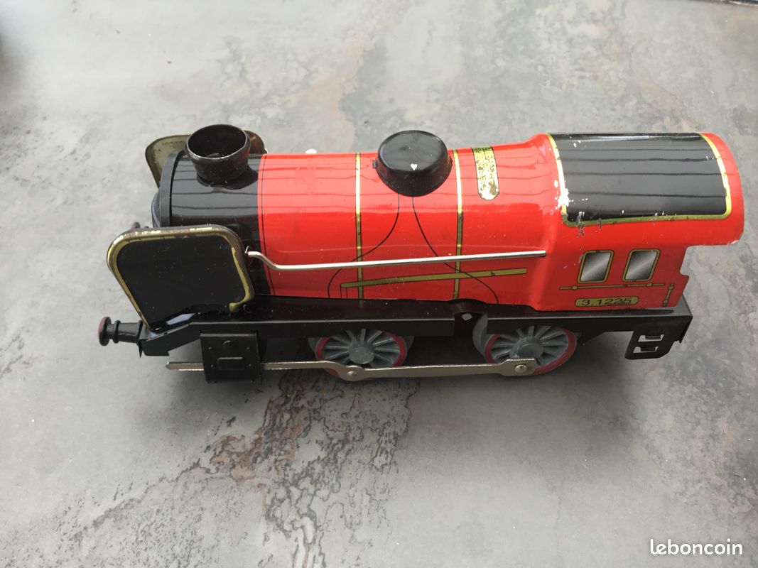 Hornby hachette locomotive à vapeur 3-1225 à clé + tender 2528 échelle o (image 2)