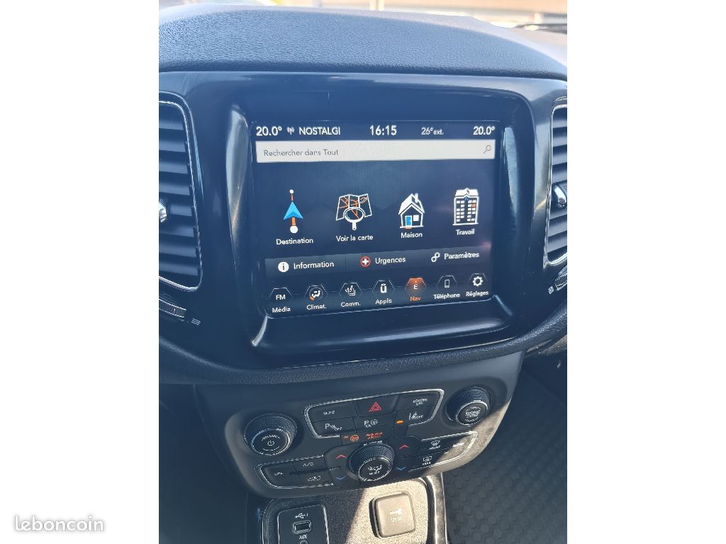 Jeep Compass 1.4L 140 ch BVM6 Limited * REPRISE POSSIBLE (image 9)
