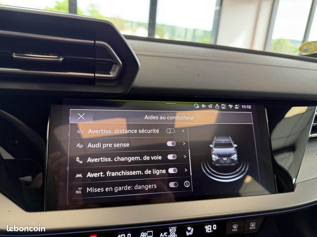 AUDI A3 SPORTBACK 35 TDI 150 CH S-Tronic 7 S LINE + TOIT OUVRANT/MATRIX/SONOS (image 29)