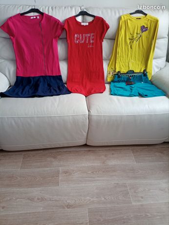 Ensemble Vêtements Enfants CATIMINI DESIGUAL IKKS - Taille 10 Ans, Occasion Très Bon état