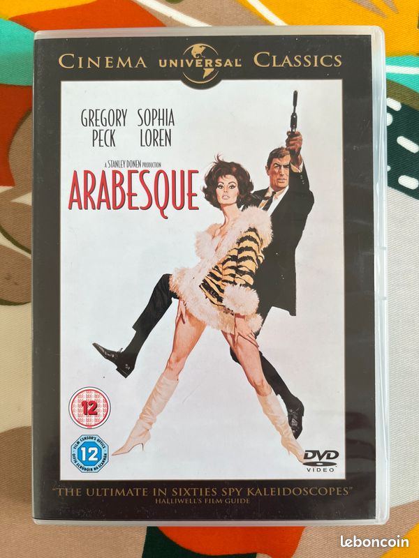 DVD - Arabesque - 1966 - Stanley Donen avec Sophia Loren et Gregory Peck - DVD en excellent état (image 1)