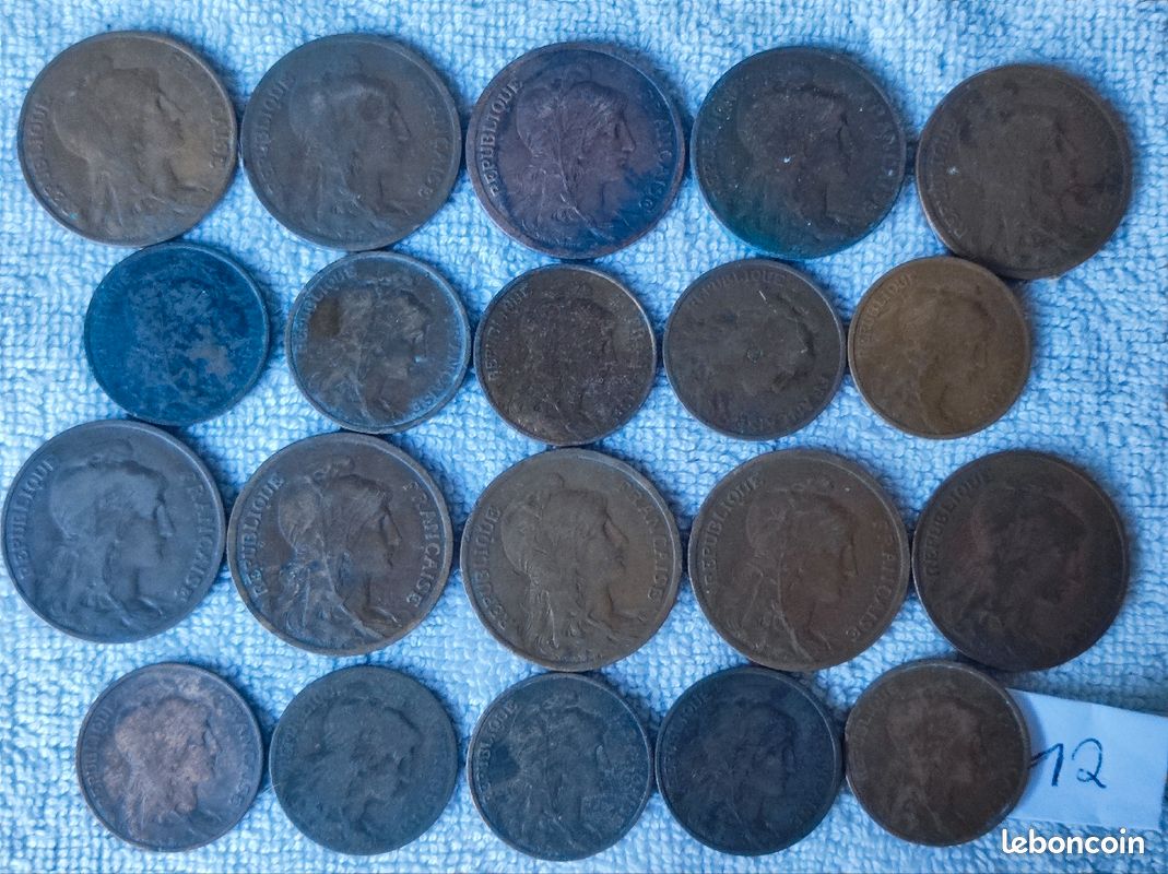 LOT 1 KILO Monnaies Francaise A Trier . Etat Tres Bon A Collectionner EUR 15,00 - FR