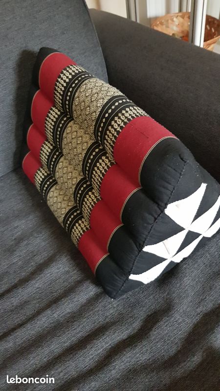 Lot de 2 Coussins Thaï 33 x 48 x 28 cm ultra confortable (image 3)