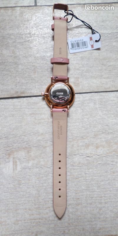 Couronne De Remontoir Pour Montre Plaquée Rose – Bouton Poussoir Générique, Neuve Sans étiquette