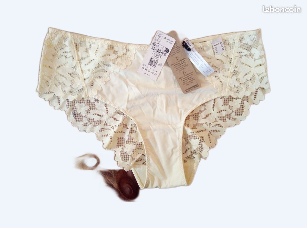 Culotte gainante taille haute beige en nylon | 3 Suisses