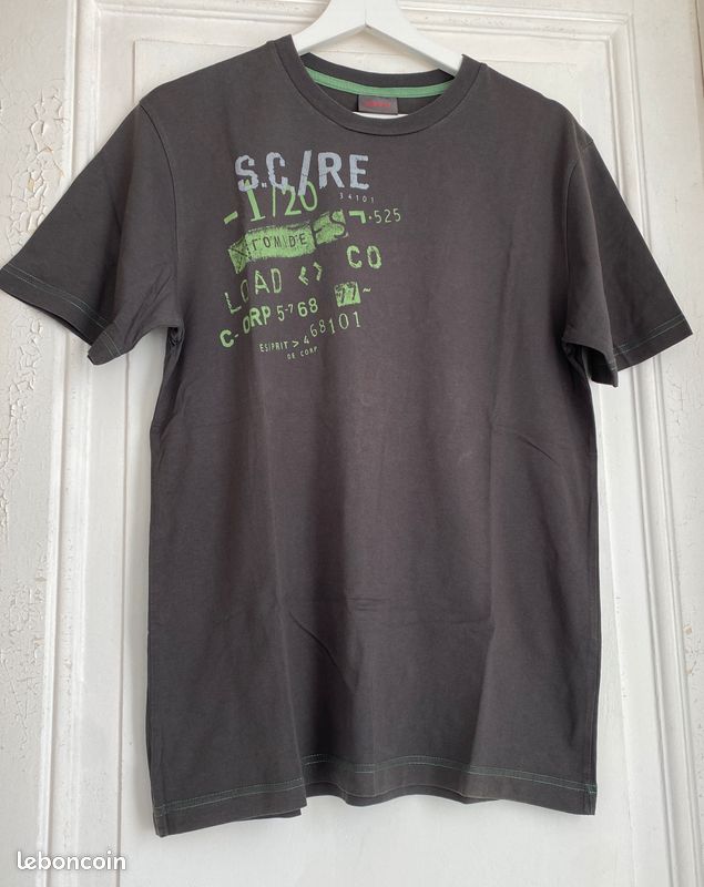 T-shirt Oversized Fit - Gris foncé - HOMME | H&M FR
