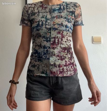Tunique Ou Haut Desigual Taille XL/42 - Multicouleur - Occasion Très Bon état
