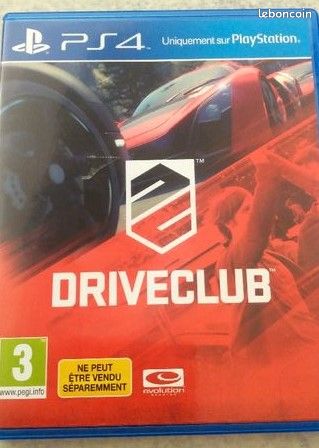 Jeu PS4 - Driveclub (image 1)