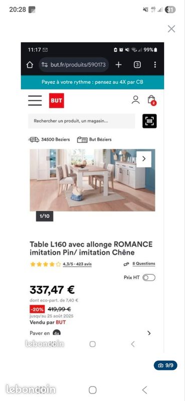 Table à manger (image 7)