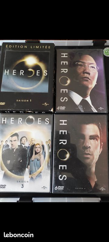 Intégrale Heroes en DVD (image 1)