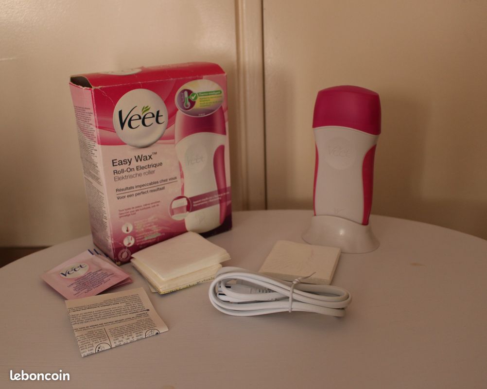 Kit épilation électrique Veet EasyWax Roll On - Comme Neuf Pour Jambes