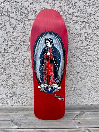 Deck De Skate Santa Cruz Mars Attacks - Édition Devine Heritage, Feuille Argentée - Neuf