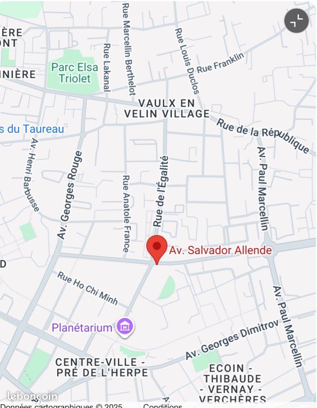 Appartement 2 pièces 45 m² · à Vaulx-en-Velin · 45 m² · 550 €/mois