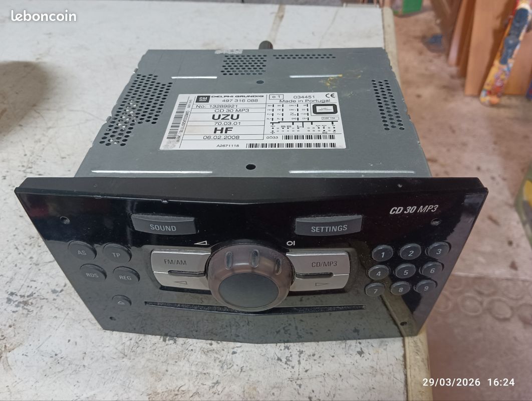 Autoradio opel corsa d (image 1)