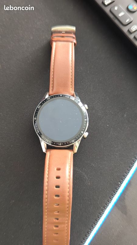 HUAWEI Watch GT 2(46mm) Montre Connectée, Autonomie de 2 Semaine, GPS Intégré, 15 Modes de Sport, Suivi du Rythme Cardiaque en Temps Réel, Appels Bluetooth, (image 1)