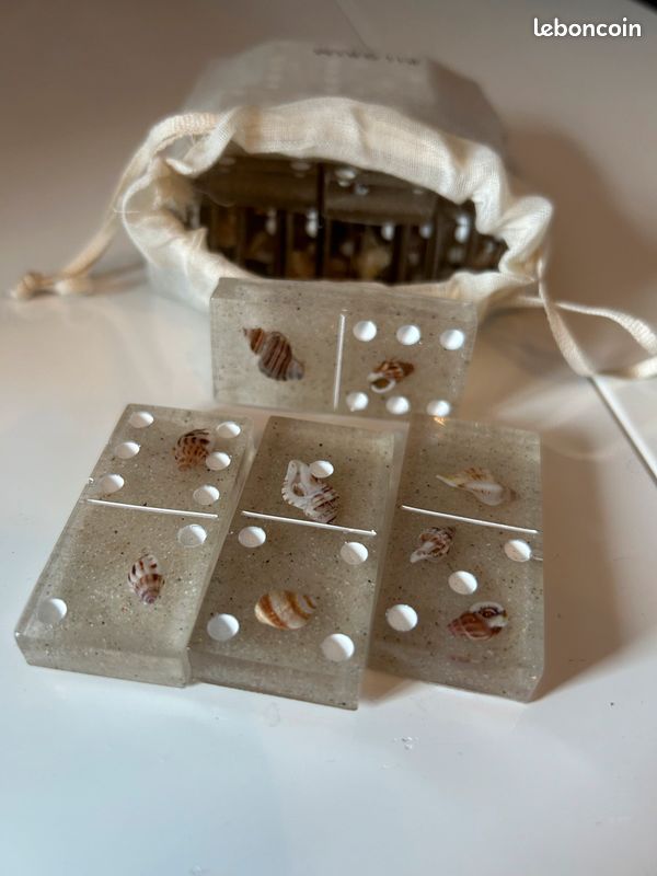 Domino epoxy coquillages (image 2)