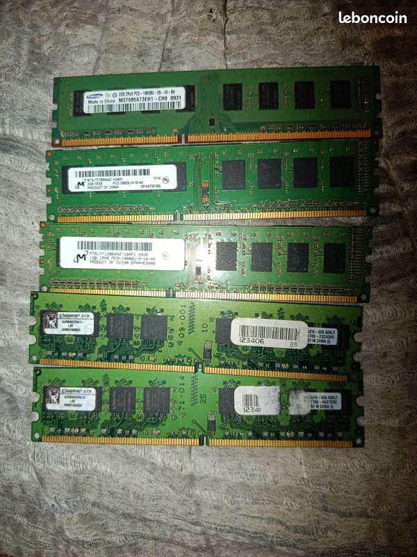 Barette Mémoire Apacer 4 Go DDR3 / 1333 MHz