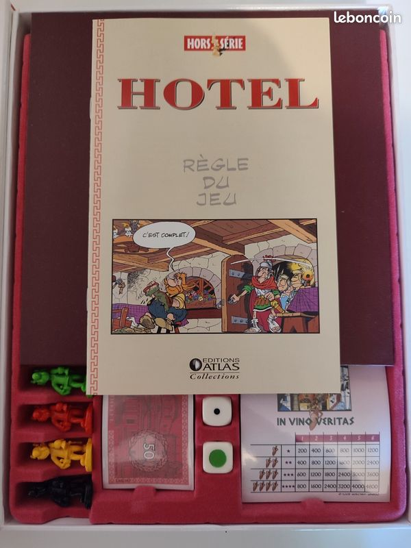 JEU DE SOCIÉTÉ Équilibriste Astérix et Obélix édition atlas hors série