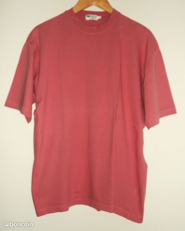 T shirt rose saumon. Celio. Coton. Taille l / 42 / 44 (image 1)