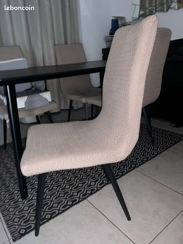 Ensemble table + 4 chaises (image 4)