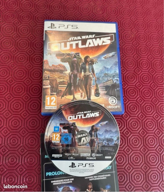 Star Wars Outlaws – Édition Spéciale Sur PS5 – Très Bon État (PEGI 12)