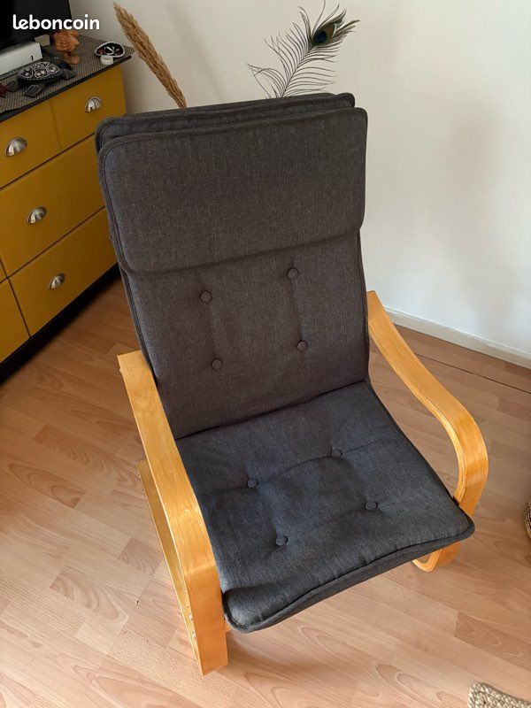 Fauteuil de relaxation, style scandinave (image 2)