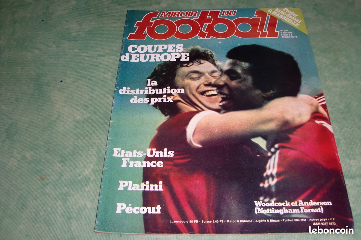 Revue Miroir Du Football 1979 – Marseille à L'essai, Platini, Pécout – édition Originale