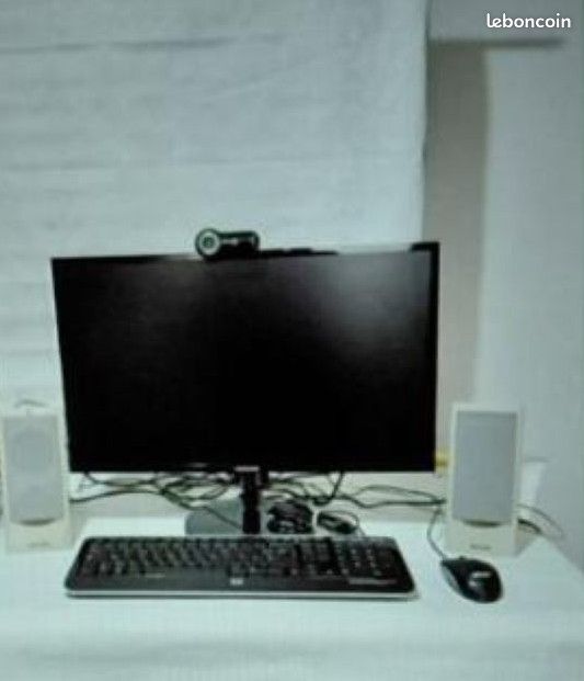 Ecran pc, clavier et souris + camera mobile et haut parleur (image 4)