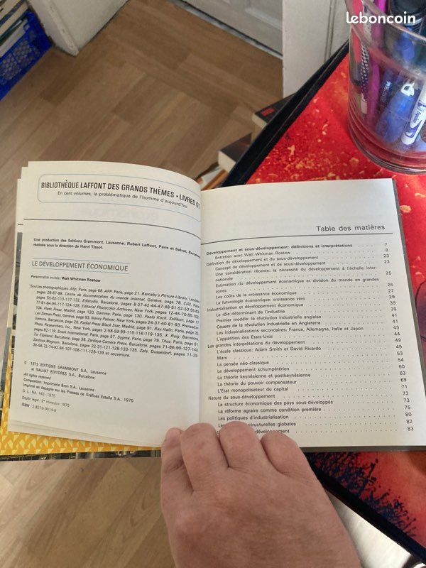 Livre le développement économique (image 3)