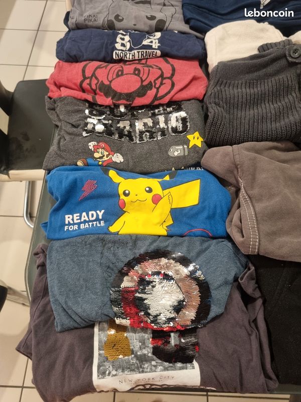25 vêtements garçon 8 ans bon etat (image 3)