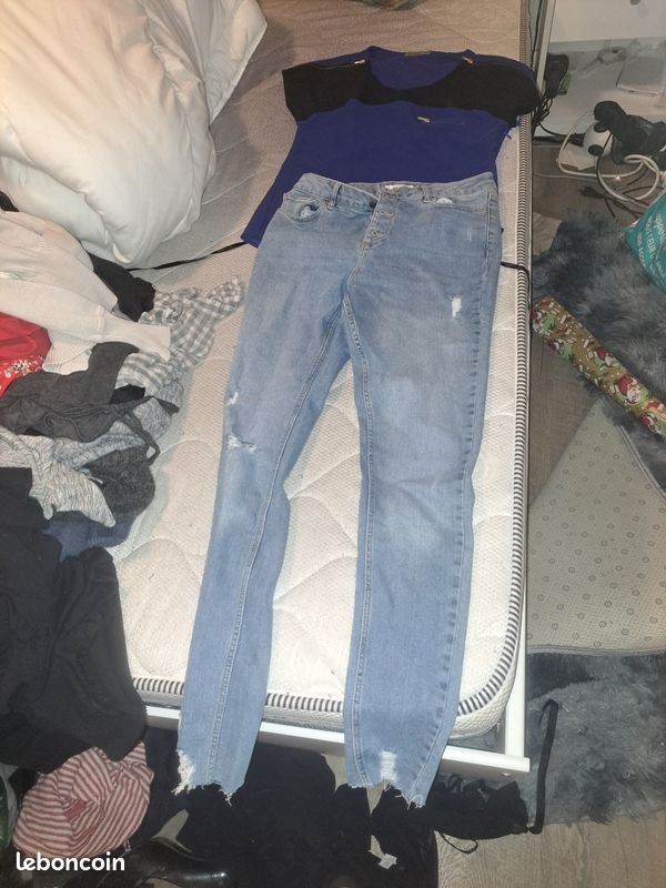 Jean plus haut femme plus une culotte sexis (image 1)