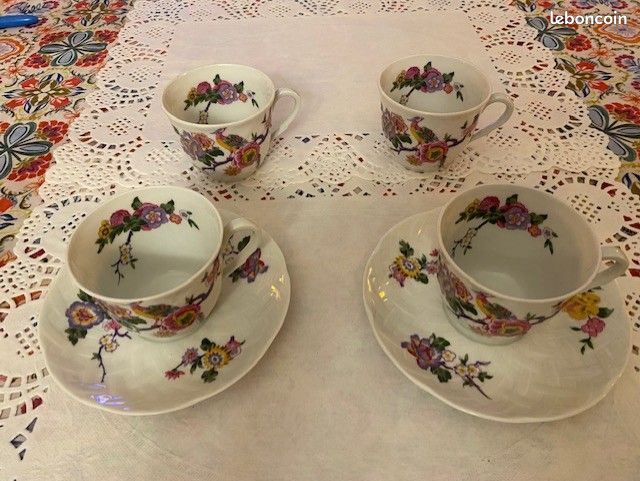 Tasses + soucoupes collection (image 1)