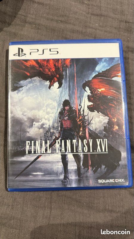 FINAL FANTASY XVI 16 FF16 PlayStation 5 PS5 SteelBook UNIQUEMENT - Pas