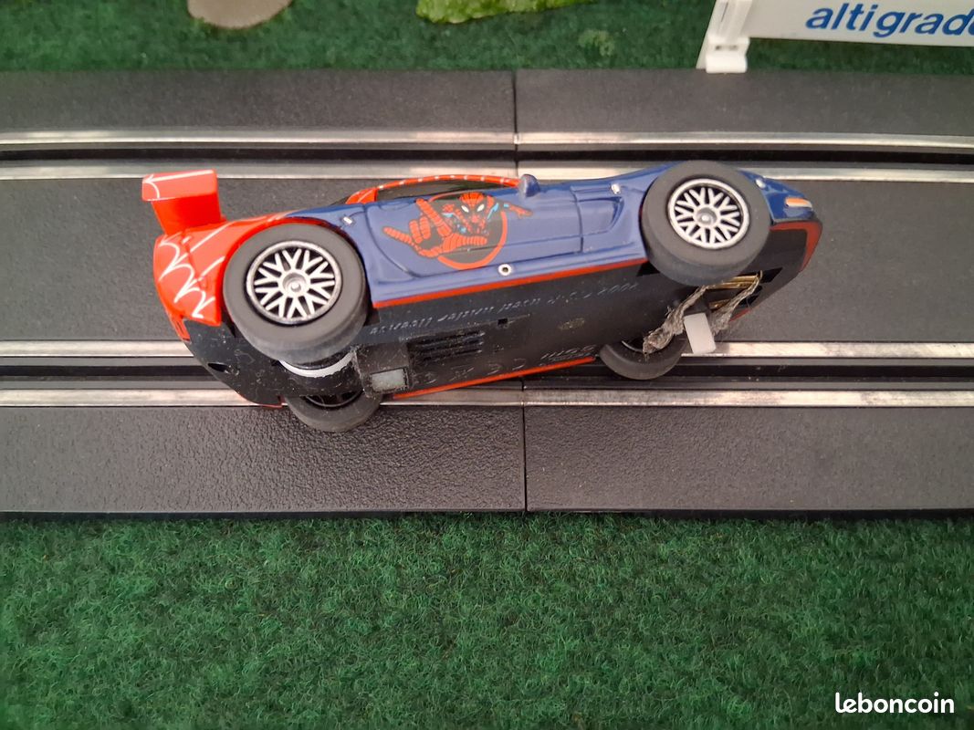 Voiture MARVEL SPIDERMAN pour circuit de voitures électrique CARRERA GO compatible NINCO/WRC/TEAM CITY/POLISTIL au 1/43 (image 5)