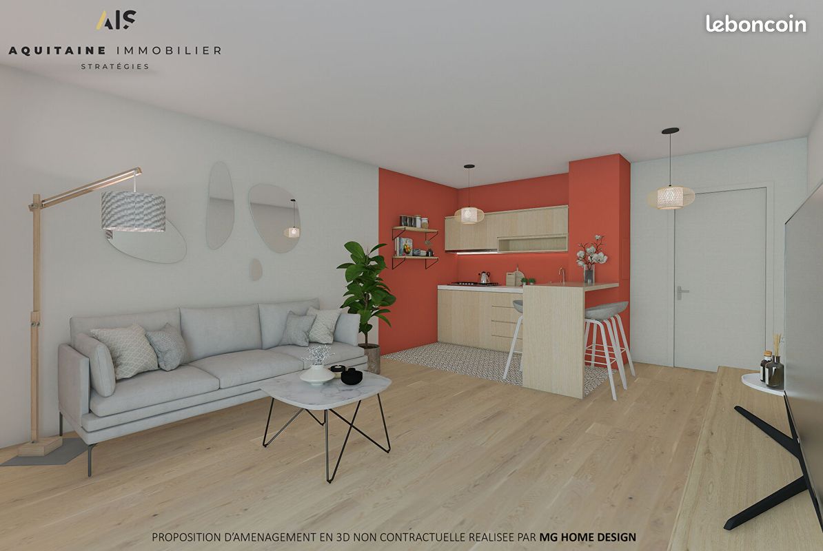 Appartement 2 pièces 39 m² - Poitiers 86000 (image principale 1)