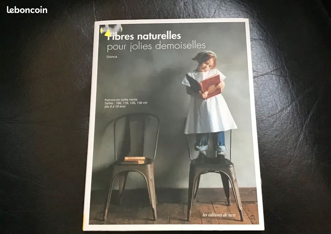 Livre Fibres Naturelles Pour Jolies Demoiselles Okawa Junko Les éditions de Saxe Patrons jamais détachés (image 1)