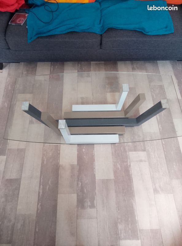 Table basse en verre (image 3)