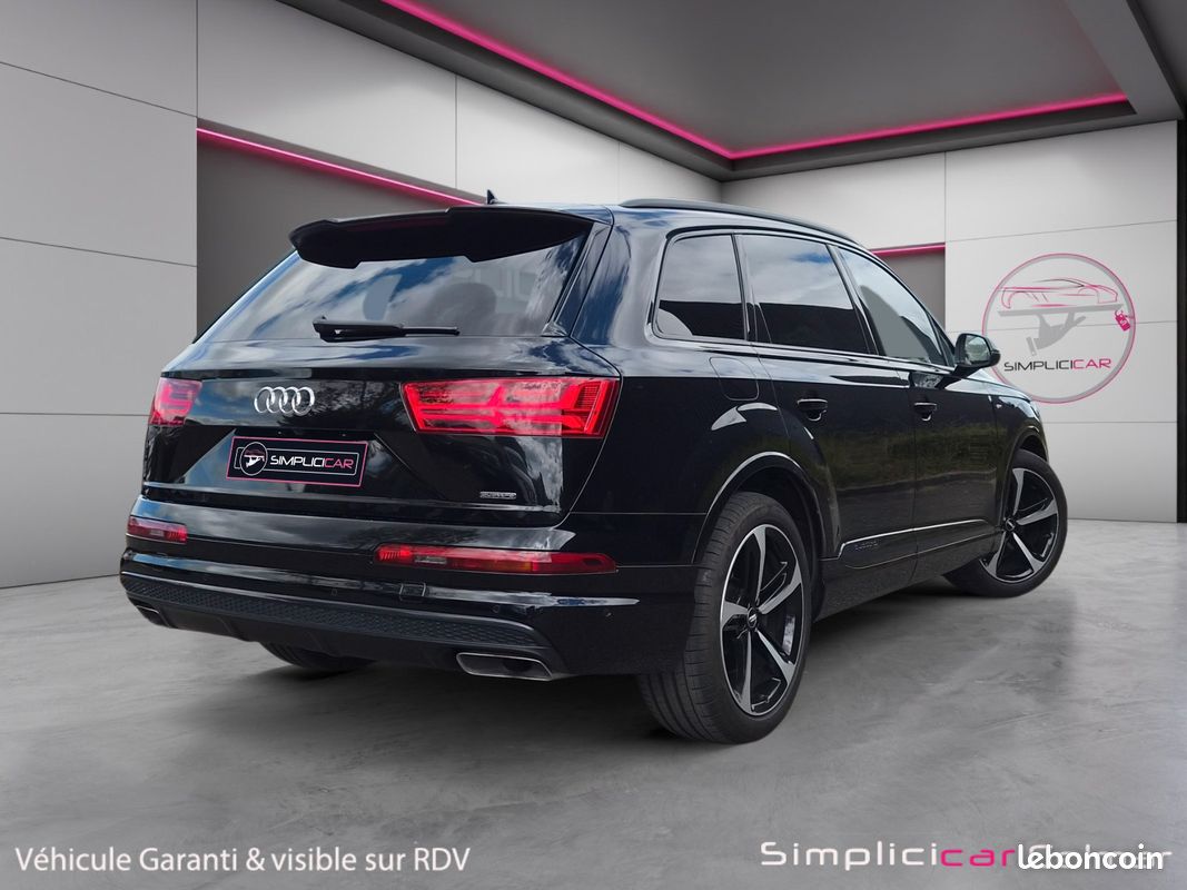 AUDI Q7 3.0 V6 TDI 272 Quattro 7pl Matrix Led 4 Roues Directrices ACC Garantie 12 Mois (image 6)