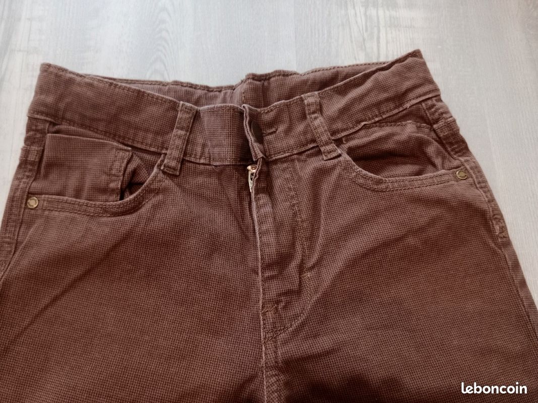 Pantalon marron Sergent Major 
11 ans 146 cm
Très bon état (image 3)