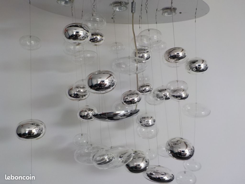 Lustre suspension bulles Sampa Helios (image 4)