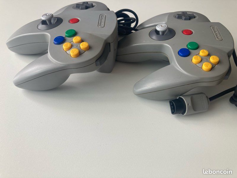 Lot de 2 manettes Nintendo 64 officielles (image 5)